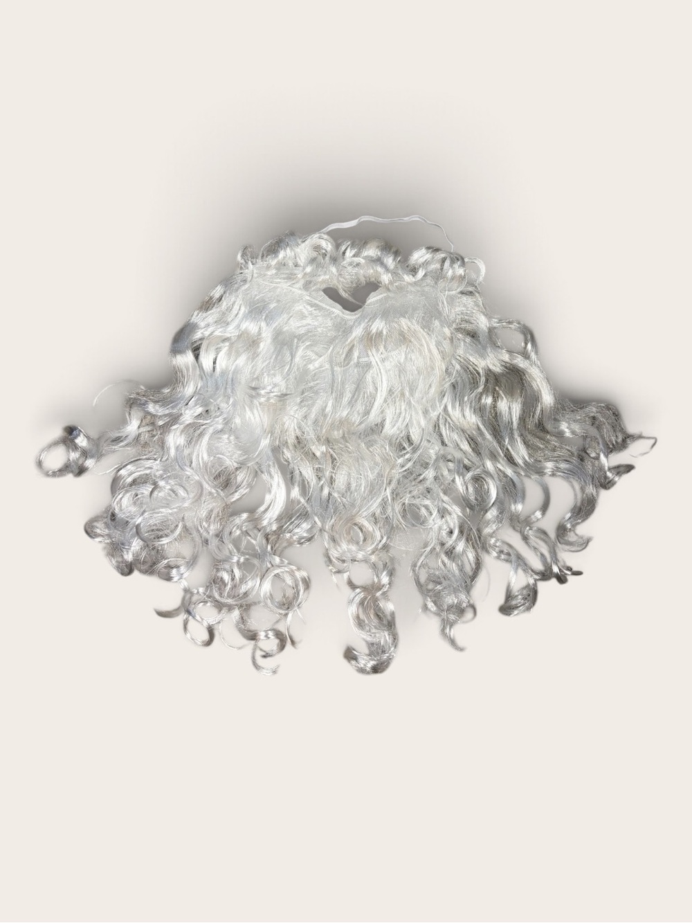Santa Claus mask in white